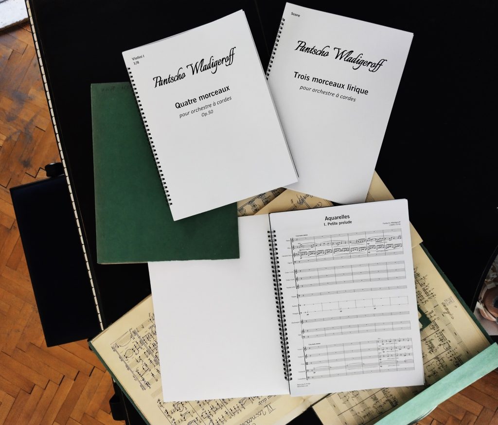 Pancho Vladigerov’s Scores: A Digital Legacy